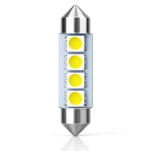 Żarówka samochodowa LED C5W 4 SMD 5050