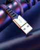 3w1 1M | Wzmacniany kabel USB do telefonu 3w1 - Micro USB, Type-C, Lightning (iPhone) | UC-009