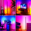 Narożna lampa podłogowa LED RGB | DH-1004-1.5M