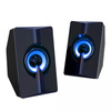 Głośniki komputerowe 2.0 z podświetleniem LED | 6W RMS 20Hz-20kHz 4ohm | S5