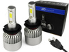 Zestaw LED H7 S2 COB 36W 16000 lm