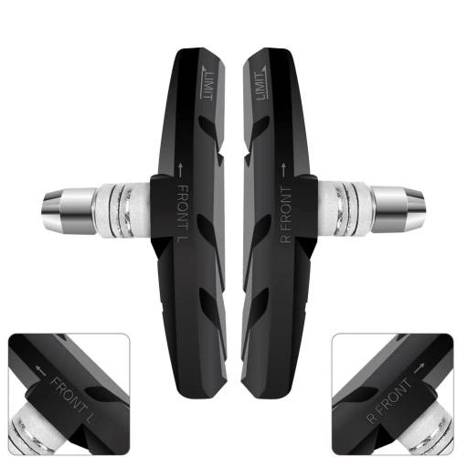 Klocki hamulcowe do roweru  V -Brake | Klocki niesymetryczne nakręcane 70mm | SJSCP-03-B