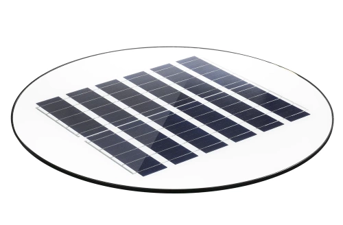 Uliczna latarnia, lampa solarna LED UFO | 1000W, 12Ah, IP65, 672 LED SMD5730 | duży panel słoneczny 6V/15W | Pilot | LDT-B840