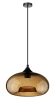 Nowoczesna szklana lampa wisząca | Brązowa | GB-D28-BR