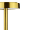 34 cm Lampa stołowa z wbudowanym akumulatorem | Lampa nocna z trzema barwami świecenia | Nastrojowa lampka do hotelu, restauracji | HJA28-GOLD-2
