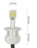 Żarówka LED H3 CREE 1800 lm 40W