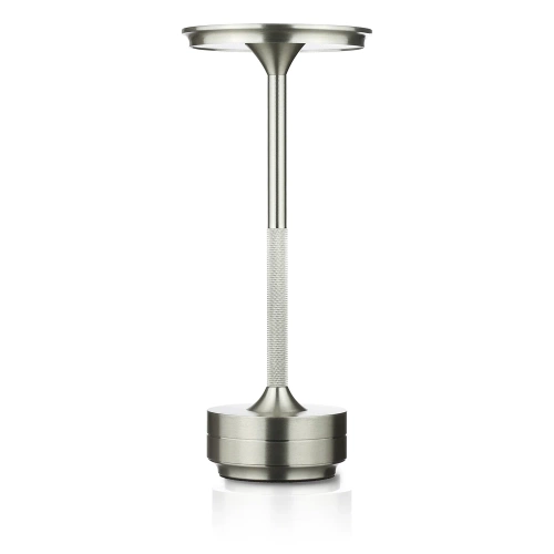 Lampa stołowa z trzema barwami świecenia | Lampka nocna z wbudowanym akumulatorem | HJA-25-GREY