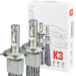 Komplet żarówek LED H4 K3 CSP | 54 W | 20000 lm