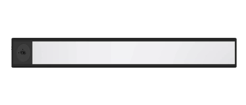 Lampka meblowa z czujnikiem ruchu | Bezprzewodowa lampka nocna z sensorem | Lampka LED podszafkowa 30 cm | HSL-S30CM-BLACK