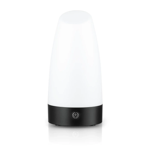 Dotykowa lampka stołowa LED- barwa świcenia biała zimna | Bezprzewodowa lampka nocna | YG-D017-White