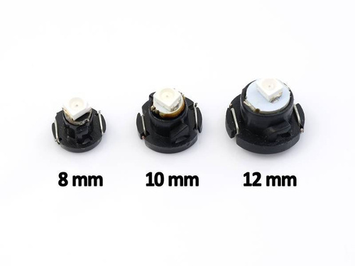 Żarówka samochodowa LED T4,2 (T3 R3) 1 SMD 3528 10MM