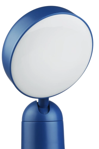 Nowoczesna lampka bezprzewodowa | Lampka LED z ruchomą głowicą | JX12-BLUE