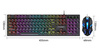 Zestaw gamingowy klawiatura i myszka, podświetlenie LED RGB, USB | TF270