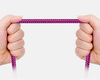 Type-C 2M | Nylonowy kabel USB do telefonu | Quick Charge 3.0 2A | C06