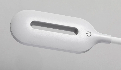 Inteligentna lampka biurkowa LED z ładowaniem bezprzewodowym Qi | Lampka biurowa 3w1 z przybornikiem i ładowarką | Nowoczesna lampka do nauki z organizerem |  MD-K5-15W
