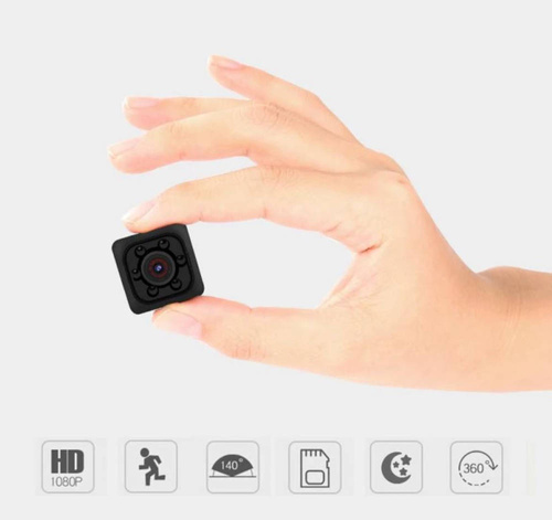 Mini kamera szpiegowska z funkcją detekcji ruchu | 1080p | SQ11