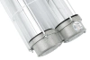 Lampa jarzeniowa w oprawie EX | Lampa natynkowa do fabryki, magazynu | Lampa przeciwwybuchowa | EPB-36W-SILVER| Oświetlenie w osłonie