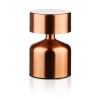 Lampka stołowa LED Grzybek | Bezprzewodowa lampka do hotelu, restauracji | Nocna lampka dotykowa | HJA40-COPPER