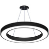 Lampa sufitowa wisząca LED 50W | okrągła | aluminium | CCD niemrugająca | Φ80x6 | LPL-004