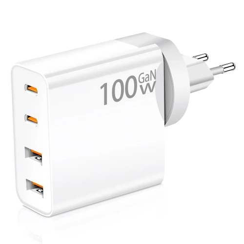 GAN | Ładowarka sieciowa 100W z portami USB 3.0 i USB-C