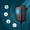 Adapter sieciowy | Zasilacz DC/AC | Uniwersalna ładowarka | JCY12200-BLACK
