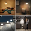 Lampka meblowa z czujnikiem ruchu | Bezprzewodowa lampka z czujnikiem zmierzchu | Magnetyczna lampka nocna z wbudowanym akumulatorem | C4765-WHITE