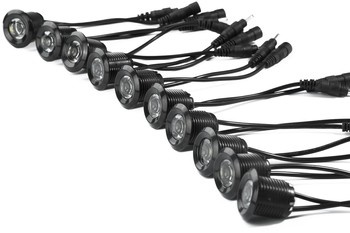 Światła HIGH POWER LED do jazdy dziennej | punktowe | DRL 12 PREMIUM