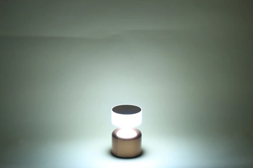 Lampa stołowa z wbudowanym akumulatorem | Lampa nocna z trzema barwami świecenia | Nastrojowa lampka do hotelu, restauracji | HJA44-GOLD