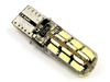 Żarówka samochodowa LED W5W T10 24 SMD 3014 CAN BUS Silikon