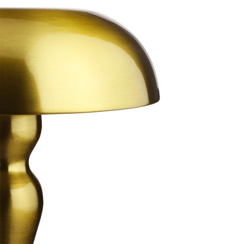 Lampka stołowa LED Grzybek | Bezprzewodowa lampka do hotelu, restauracji | Nocna lampka dotykowa | HJA24-A-GOLD