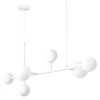 Lampa wisząca z 6 punktami świetlnymi | Stylowy żyrandol | CDL-G610S-WHITE