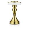 Lampa stołowa z wbudowanym akumulatorem | Lampa nocna z trzema barwami świecenia | Nastrojowa lampka do hotelu, restauracji | HJA14-A-GOLD