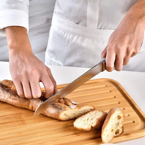 Pojemnik do przechowywania chleba | Chlebak na pieczywo | Pojemnik na bułki z deską do krojenia | FC-B215