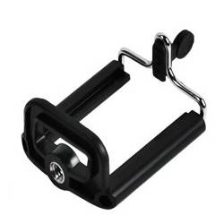 Uniwersalny uchwyt na telefon z gwintem 1/4" do montażu na statywie, selfie-sticku | Z12-Black