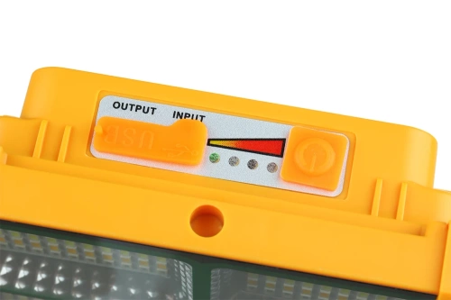 Lampa robocza solarna | Funkcja powerbanku | LED | TGD-50W-YELLOW