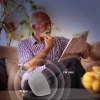 Budzik z lampką LED | Lampka nocna z symulacją wschodu słońca | Radio FM + Bluetooth | MCAC-01