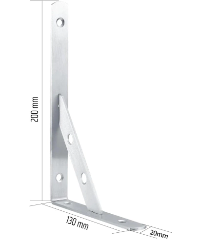 Uchwyt pod półkę | Zestaw wsporników pod półkę | | FV-A20CM-SILVER