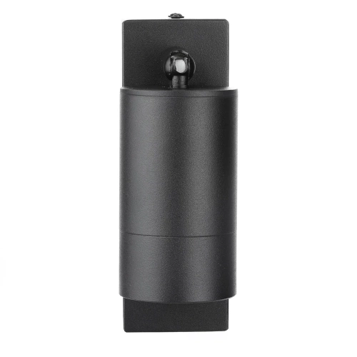 Czarna lampa ścienna | Kinkiet z ruchomym reflektorem | Reflektor z gwintem GU10 | Lampka nocna z włącznikiem | BD-C278-Black