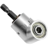 Kątowy adapter do bitów 1/4" | Nasadka do wkrętarki | DLS-105-SILVER