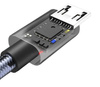 Micro USB 1M | Nylonowy kabel do telefonu Quick Charge 3.0 2A | C06