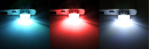 Lampka USB LED 1 SMD | NANO | do powerbanka, laptopa | USB Atmosphere Light 5V | CAL01-USB