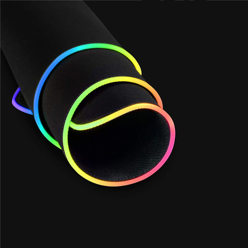 Podkładka pod mysz | 35x25 cm | podświetlenie LED RGB | 13 trybów świecenia | MP-001S