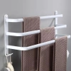 Wieszak na ręczniki | Uchwyt ścienny do łazienki | Drążek łazienkowy | MJR-50CM-3-WHITE