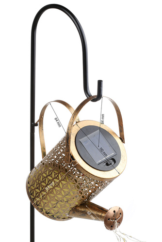 Ogrodowa lampa solarna LED Konewka | 95 cm, 600 mAh | FLD-17-W
