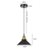 Lampa sufitowa wisząca | Loft | ZRT-C85-B