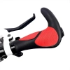 Chwyty rowerowe ergonomiczne z rogami | Antypoślizgowe uchwyty kierownicy | MTB, trekking | BHD-233