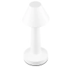 Bezprzewodowa lampka stołowa | Dotykowa lampka nocna z regulowaną barwą światła | Lampka USB | HJA12-WHITE
