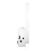 Okrągły kinkiet LED | Minimalistyczna, metalowa lampa ścienna 14W | YG-W005-W