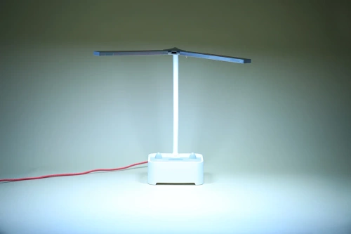 Lampka biurkowa dziecięca | Lampka LED z organizerem oraz uchwytem na telefon | Lampka biurkowa z możliwością zmiany barwy światła | TDL-126-WHITE