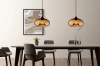 Nowoczesna szklana lampa wisząca | Brązowa | GB-D28-BR